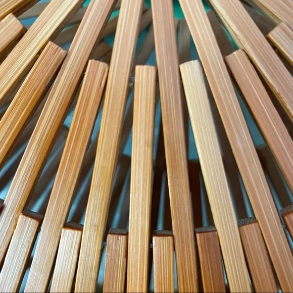 VINTAGE Bamboo Hand bag - Original - Picture 9 of 10